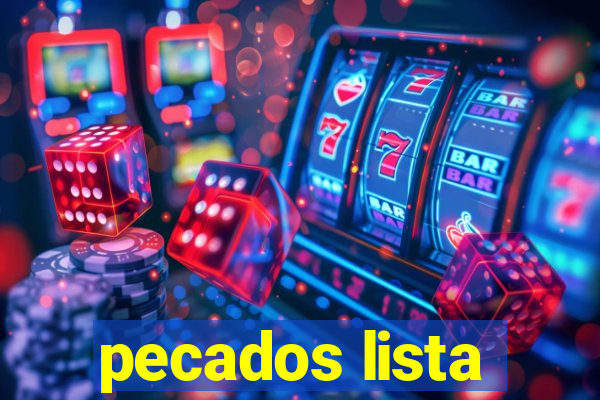 pecados lista